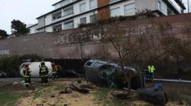 Un siniestro de tránsito en la Ruta Viva involucró a ocho vehículos y dejó tres personas fallecidas.