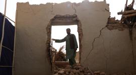 El terremoto en Afganistán, este lunes 3 de noviembre del 2025, causó la destrucción de viviendas en infraestructuras