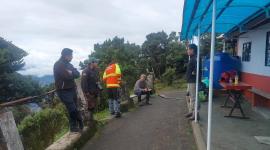 En el refugio del volcán Tungurahua se coordinan acciones de búsqueda