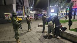 Los militares ejecutaron un operativo en Tulcán el martes 4 de noviembre del 2025.
