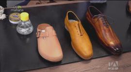 Un abogado de profesión pero zapatero por vocación nos cuenta su transición de profesiones y como llego a realizar los zapatos que luce el presidente del Ecuador.