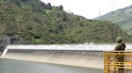 La Central Hidroeléctrica Mazar registra niveles históricos en la represa y en el caudal.