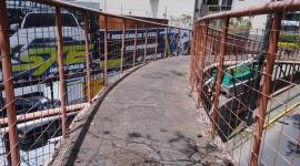 El puente peatonal de la 'Y' será retirado de manera definitiva.