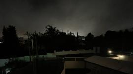 Cortes de energía se reportaron en diferentes zonas de la capital este lunes 10 de noviembre del 2025