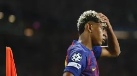 Lamine Yamal sufre una pubalgia que le ha impedido jugar con su equipo.