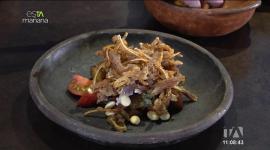 Este martes 11 de noviembre del 2025 preparamos cevichocho con oreja de chancho, junto al chef Felipe Campana.