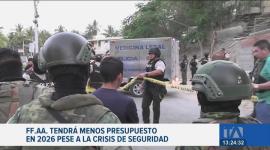 El presupuesto del Estado contempla una reducción del seis por ciento en el sector de Defensa Nacional. Además, el Ministerio de Finanzas dispuso disminuir los fondos destinados al organismo que administra las cárceles del país.

Un reportaje de Belén Merizalde