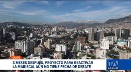 Tres meses pasaron desde que se presentó el proyecto de ordenanza para reactivar La Mariscal, en Quito. Sin embargo, aún no hay resultados. Comerciantes y habitantes del sector esperan que el tema sea tratado con urgencia.

Un reportaje de Brigette Mancheno
