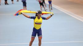 La patinadora Gabriela Vargas será una de las abanderadas de Ecuador en los Juegos Bolivarianos.