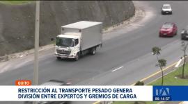 Algunos sectores la consideran necesaria la restricción para el transporte pesado en Quito para reducir los siniestros de tránsito, mientras otros alertan sobre pérdidas económicas para el sector de carga.

Un reportaje de Gustavo Jaramillo