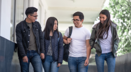 Los beneficiarios de las becas del Gobierno.