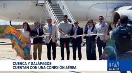 Este miércoles, 12 de noviembre de 2025, se ejecutó el vuelo inaugural de la ruta Cuenca–Galápagos. El Consejo Nacional de Aviación Civil otorgó a LATAM el permiso de operación para cubrir este trayecto con dos frecuencias semanales.

Un reportaje de Iván Rodríguez
