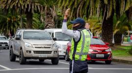 Agentes de la AMT realizarán controles en los exteriores de los recintos electorales.