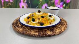 Este martes 18 de noviembre del 2025 preparamos ají de gallina, junto al chef Felipe Campana.