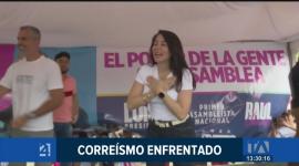 Nuevos problemas en el correísmo tras las declaraciones de Luisa González, quien afirmó que Marcela Aguiñaga y Aquiles Álvarez no deberían buscar la reelección con la Revolución Ciudadana. Ambas autoridades locales respondieron a este nuevo episodio de la crisis interna del movimiento.

Un reportaje de Carlos Sacoto