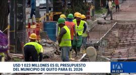 El Municipio de Quito contará con un presupuesto de 1 023 millones de dólares para el año 2026. Parte de esos recursos se destinarán a un incremento para las empresas responsables de la recolección de basura y el manejo de residuos.

Un reportaje de Stephany Paz