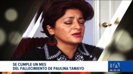 Se cumple un mes del fallecimiento de la artista ecuatoriana Paulina Tamayo. Sus seguidores la recuerdan con cariño, mientras sus hijos continúan cumpliendo los deseos de “La Grande del Ecuador” para los homenajes póstumos.

Un reportaje de Brigette Mancheno