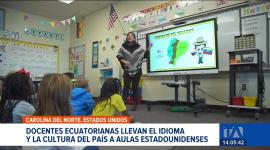 En las escuelas de Estados Unidos se enseña el idioma y la cultura de Ecuador con docentes del país. Todos viajaron con el programa Participate Learning. Un reportaje de Andrea Samaniego