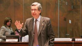 Enrique Herrería fue parte de nueve jueces de la Corte Constitucional hasta marzo del 2025