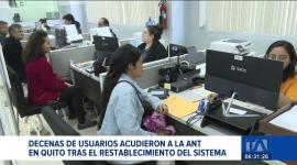 La Agencia Nacional de Tránsito atenderá en horario extendido durante toda la semana para el servicio de licencias de conducir, luego de que se recuperó la normalidad en el sistema de la entidad.

Un reportaje de Juan Miguel Rodríguez