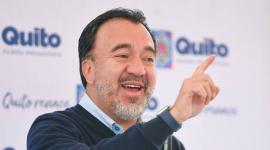 El alcalde de Quito, Pabel Mulñoz, dijo que irá por la reelección en las próximas elecciones seccionales.
