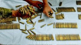 Las balas se encontraban en dos cajas que eran enviadas como encomienda