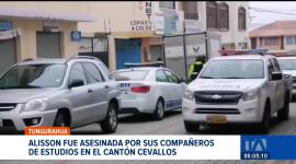 La muerte violenta de Alisson, en la provincia de Tungurahua, ha conmocionado al país. La Policía detuvo a cuatro jóvenes que serían los presuntos implicados en el crimen.

Un reportaje de Roberto Verdezoto