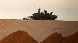 La frontera de EE.UU. y México es vigilada por el Ejército de Estados Unidos.