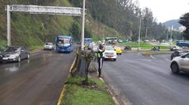 Cierre en Autopista General Rumiñahui este viernes 5