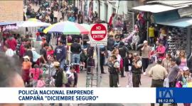 La Policía Nacional presentó la campaña “Diciembre Seguro”, cuyo objetivo es reforzar la seguridad en las zonas más concurridas de la capital durante la temporada navideña. Entre las acciones previstas está la creación de corredores seguros, incluido uno en la ruta hacia el Aeropuerto de Quito.

Un reportaje de Stephany Paz