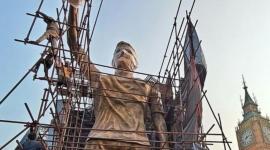 Lionel Messi tiene su propia estatua  en India. Hay una locura total por el 10 de Argentina.