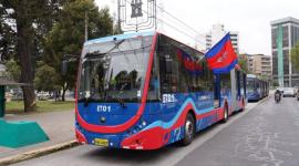 En marzo del 2025 comenzaron a circular en Quito las primeras unidades de trolebuses 100%