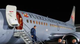 Presidente interino de Perú llegó a Quito para mantener encuentro con Daniel Noboa