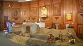 Misa del domingo con el padre Allan Mendoza desde la Capilla La Dolorosa del colegio San Gabriel de Quito.