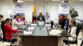 Foto referencial de una sesión del CPCCS en Quito.