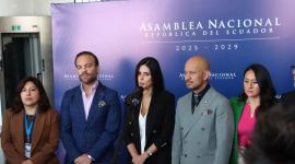 La asambleísta Diana Jácome presentó un Proyecto de Ley Orgánica Reformatoria al COIP para combatir delitos como delincuencia organizada.