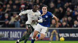 Moisés Caicedo fue el capitán del Chelsea, en el partido de los cuartos de final de la Carabao Cup ante Cardiff. Los 'blues' se impusieron por 3-1.