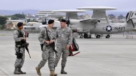 Militares de Estados Unidos en una base militar de ese país.