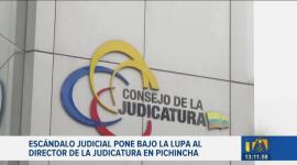 Salen a la luz los audios que evidenciarían las presiones al juez Carlos Serrano, de parte del Director de la Judicatura en Pichincha. El escándalo salpica a Mario Godoy, pues su esposa fue parte de la defensa de un ciudadano extranjero por quien se pedía favores.

Un reportaje de Carlos Sacoto