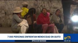 Durante diciembre se registra un incremento de la mendicidad y el trabajo infantil en Quito. Centros comerciales y parques figuran entre los puntos más críticos. Cerca de 7.000 personas enfrentan esta situación.

Un reportaje de Nathalie Jiménez