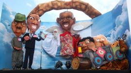 La feria de monigotes es parte de una tradición por el 31 de diciembre