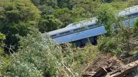 El tren transatlántico se descarriló y dejó decenas de víctimas en México.