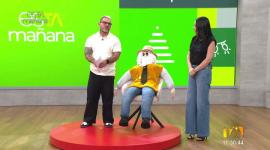 El comediante quiteño Jerónimo Meneses nos trajo un testamento de Año Viejo y sus ocurrencias.