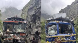 Choque de trenes en Machu Picchu en Cusco Perú.