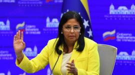La vicepresidenta del régimen de Venezuela, sucesora de Maduro