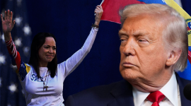 Donald Trump dijo que María Corina Machado no puede liderar Venezuela.