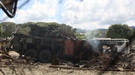 La intervención militar de Estados Unidos en Venezuela ocasionó daños en cuarteles.