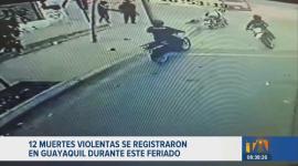 La cifra de 12 muertos durante el feriado de Año Nuevo es muestra del incremento de hechos delictivos en sectores específicos de la Guayaquil durante los primeros días del año.Un reportaje de Jazmín Solís