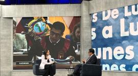 Entrevistas a José Suing presidente de la Corte Nacional de Justicia de Ecuador en De Lunes a Lunes.