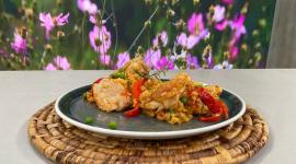 El chef Felipe Campana nos prepara un delicioso arroz con pollo